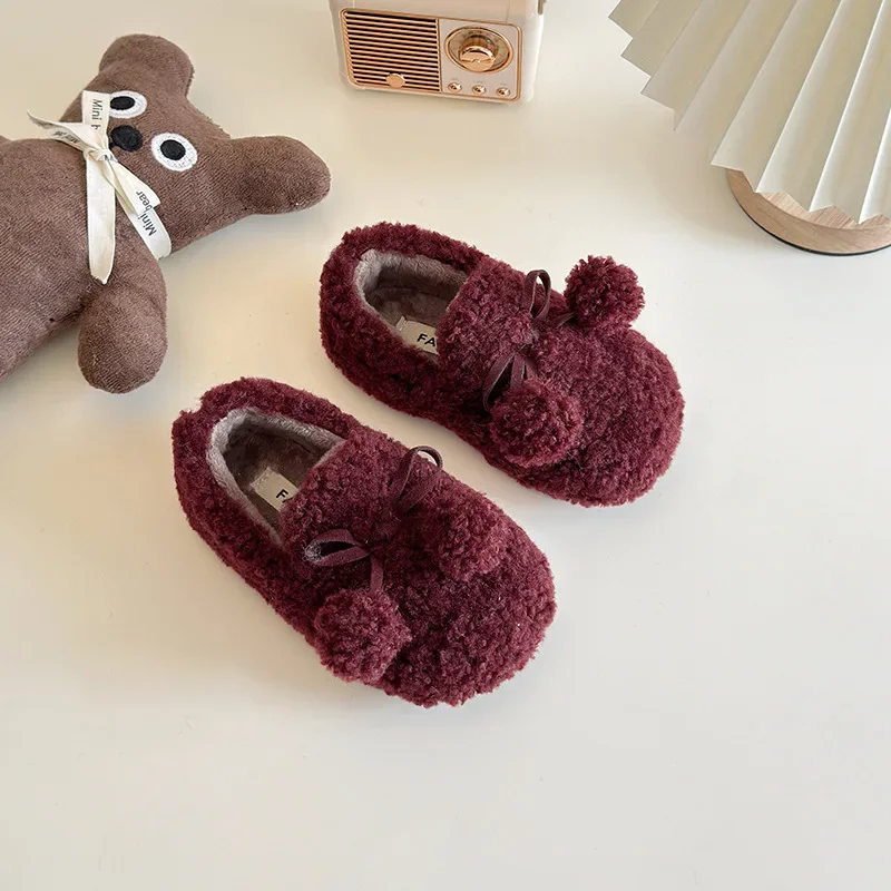 Girl Shoes 2025 Winter New Child Flat Bottom Velvet Boot Fashiona Comfort Cotton Shoe Baby Shoes Sweet Cotton Shoe Girls Boots
Girl Shoes 2025 Winter New Child Flat Bottom Velvet Boot Fashiona Comfort Cotton Shoe Baby Shoes Sweet Cotton Shoe Girls Boots