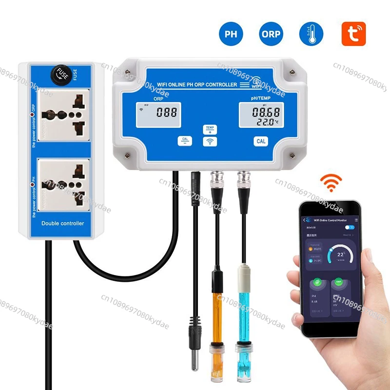 Three-In-One Smart APP Fish Tank Water Quality Ph/orp/temperature Bluetooth Real-Time Monitor Seawater Salinity Meter
Three-In-One Smart APP Fish Tank Water Quality Ph/orp/temperature Bluetooth Real-Time Monitor Seawater Salinity Meter