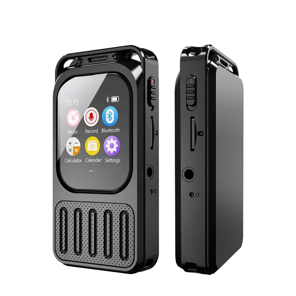 Диктофон 1200 мАч, мини-плеер MP3 с Bluetooth, диктофон с голосовой активацией, запись 79 часов, воспроизведение музыки 63 часа, поддержка TF-карт до 128 ГБ
Диктофон 1200 мАч, мини-плеер MP3 с Bluetooth, диктофон с голосовой активацией, запись 79 часов, воспроизведение музыки 63 часа, поддержка TF-карт до 128 ГБ