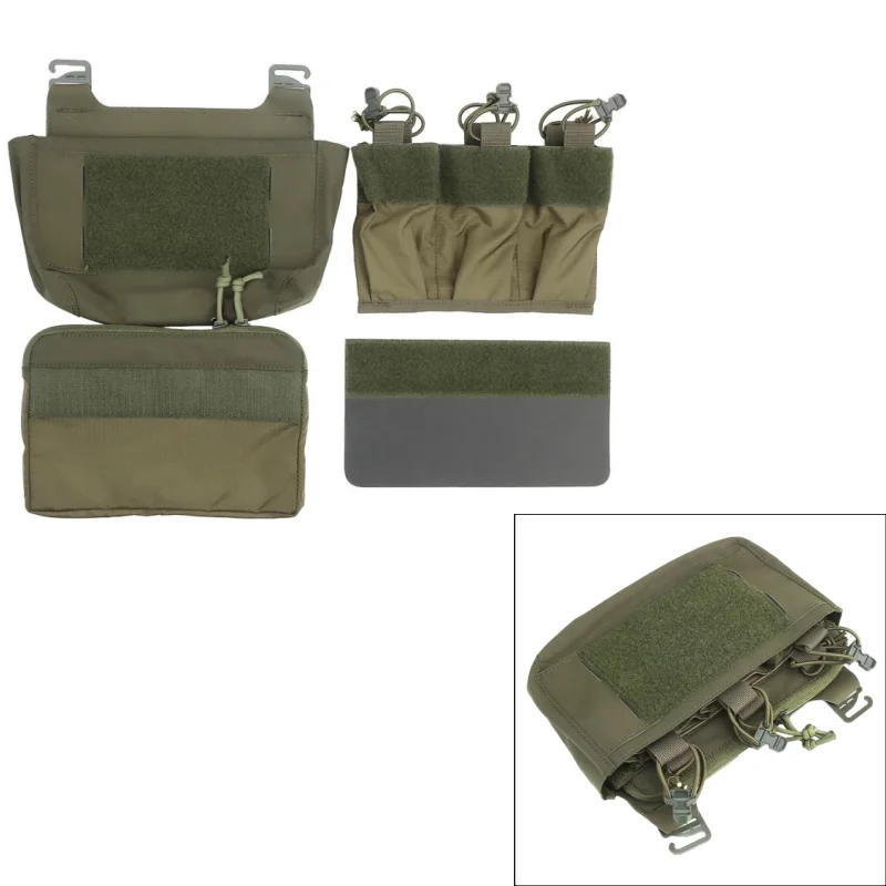 DOPE hanging bag, hunting accessory bag, can be split into multiple modes, suitable for MOLLE vest chest hanging
DOPE hanging bag, hunting accessory bag, can be split into multiple modes, suitable for MOLLE vest chest hanging