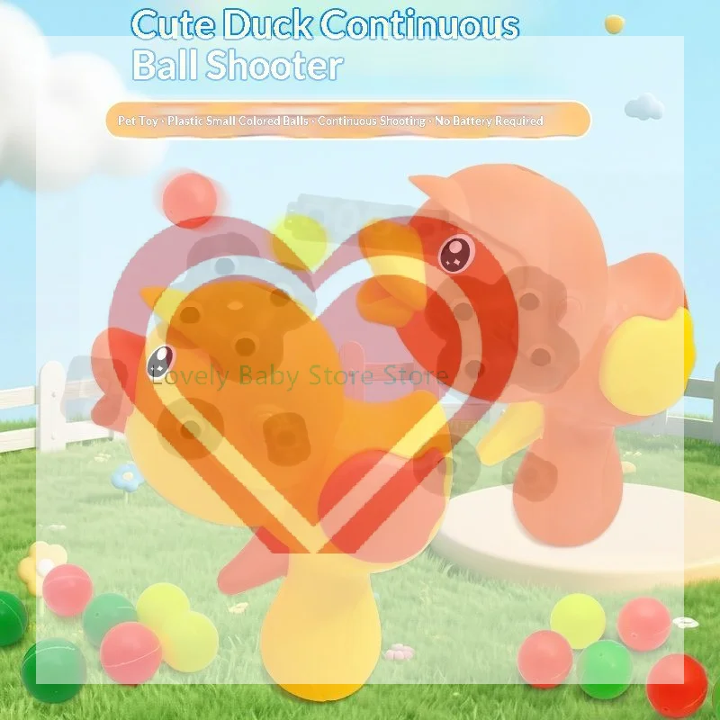 【BS】Cartoon Duck Ball Launcher Toy Interactive Pet Dog Cat Chaser Toy No Battery Required Kids Outdoor Game Toys
【BS】Cartoon Duck Ball Launcher Toy Interactive Pet Dog Cat Chaser Toy No Battery Required Kids Outdoor Game Toys