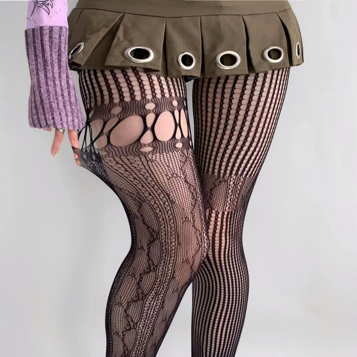 Plus Size Sexy Fishnet Tights For Women Mesh Summer Hollow Out Pantyhose Female Stretch Long Socks High Waist Solid Color Socks
Plus Size Sexy Fishnet Tights For Women Mesh Summer Hollow Out Pantyhose Female Stretch Long Socks High Waist Solid Color Socks