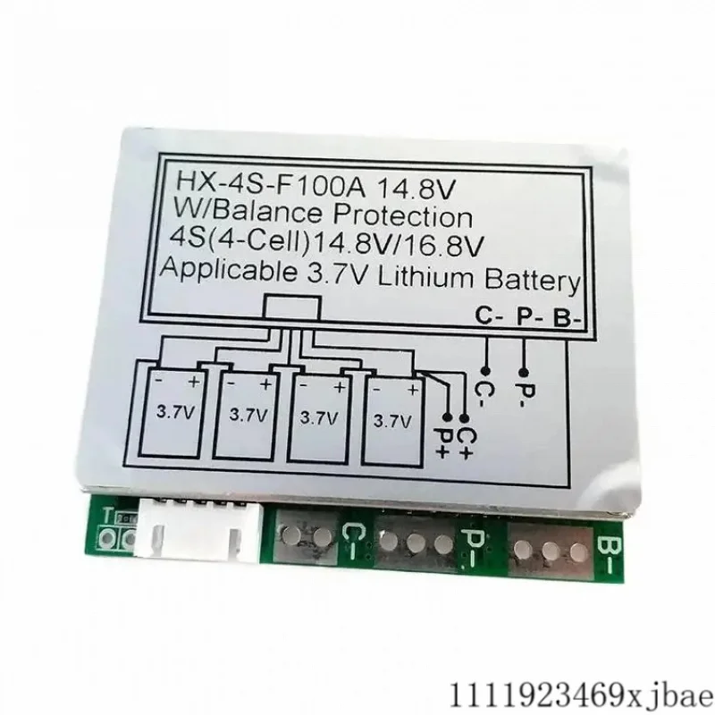 14.8V 4S LiFePO4 BMS Board Lithium Iron Phosphate Battery Protection Board Balance Charge Module
14.8V 4S LiFePO4 BMS Board Lithium Iron Phosphate Battery Protection Board Balance Charge Module