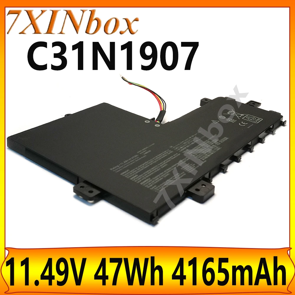 7XINbox C31N1907 11.49V 47Wh 4165mAh OEM Laptop Battery For Asus VivoBook 17 F712FA F712FB X712JA series 3ICP6/56/77 Free tools
7XINbox C31N1907 11.49V 47Wh 4165mAh OEM Laptop Battery For Asus VivoBook 17 F712FA F712FB X712JA series 3ICP6/56/77 Free tools
