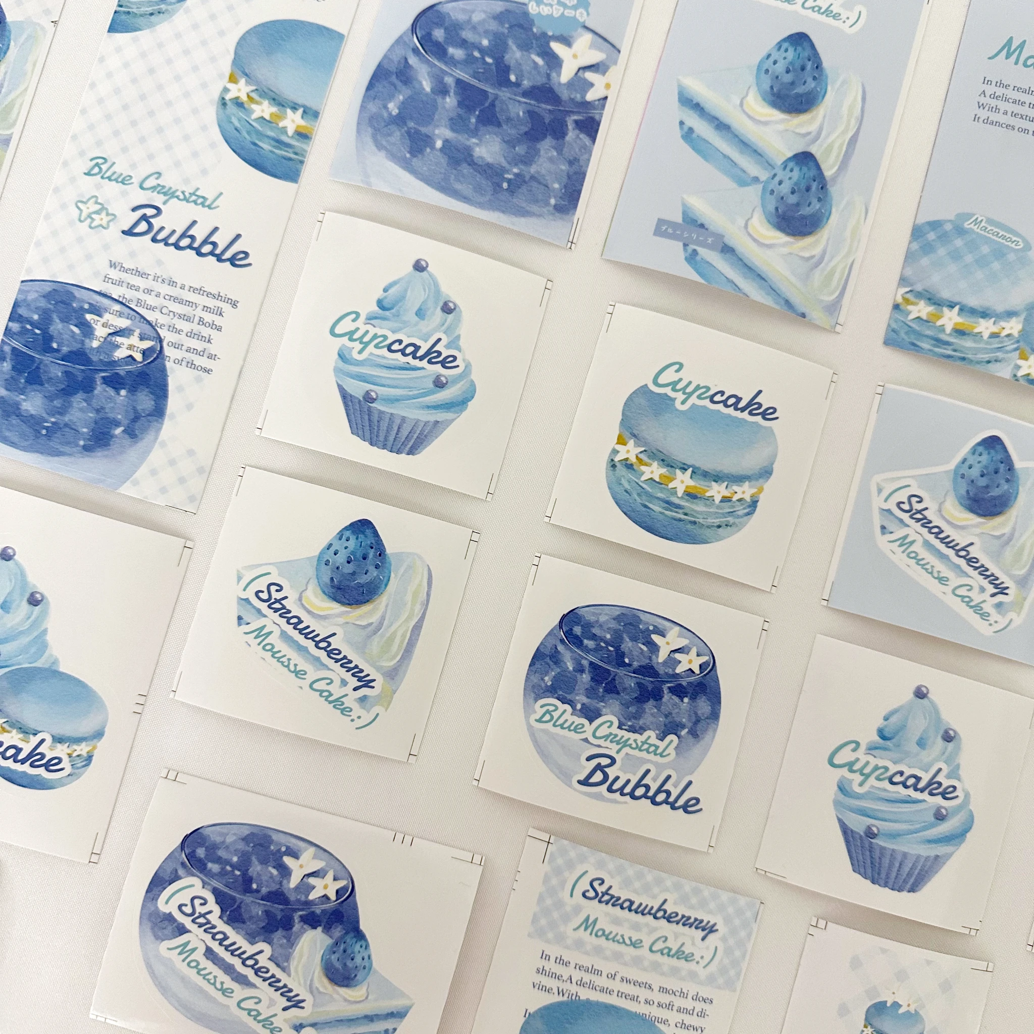 100pcs Creative Stickers Set-Blue cake Design - DIY packaging decorating Photo Card Stickers Gift Packaging Decorative Stickers
100pcs Creative Stickers Set-Blue cake Design - DIY packaging decorating Photo Card Stickers Gift Packaging Decorative Stickers