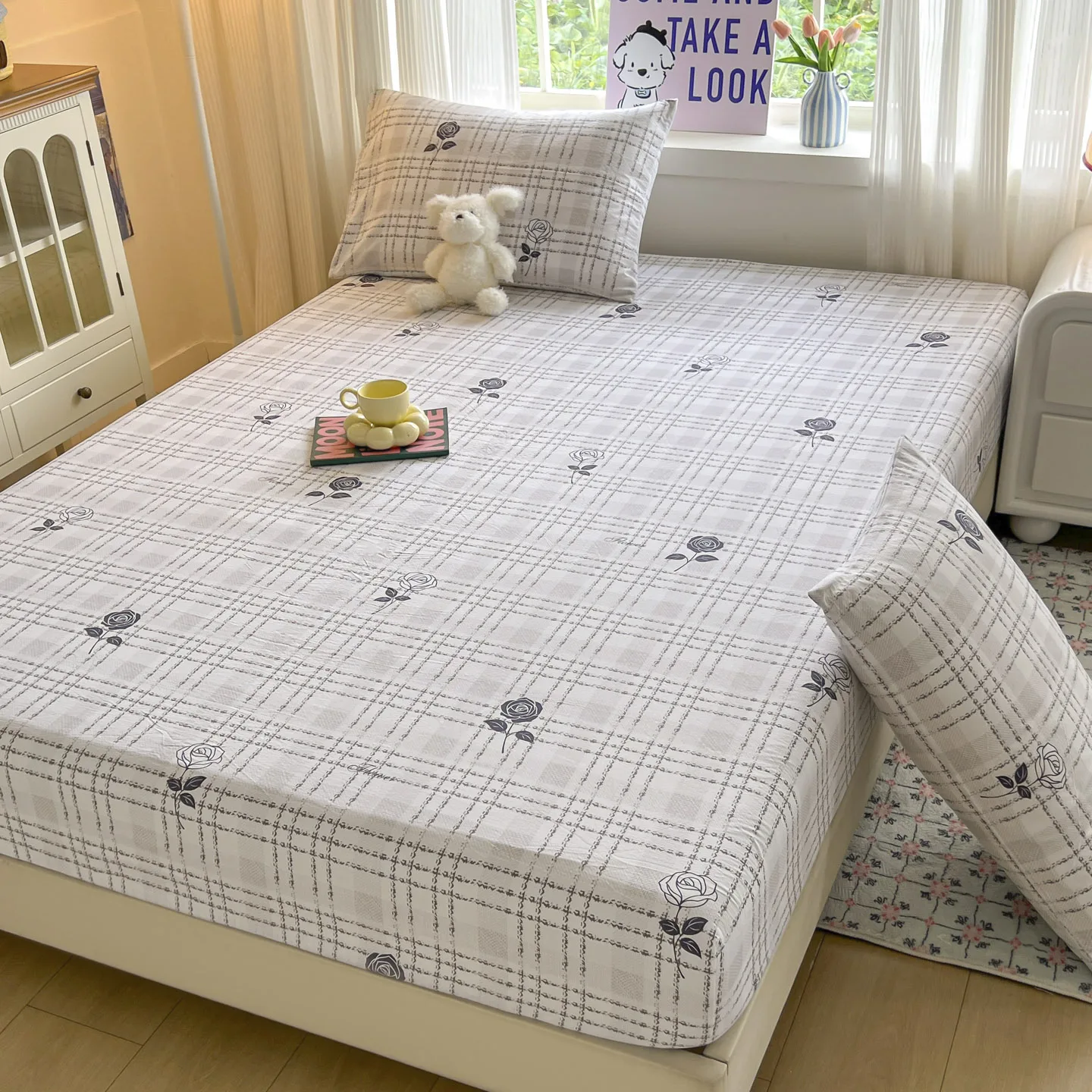 Floral Bed Sheets Plaid Fitted Sheet Non Slip 침대패드 Bedspread With Elastic Band Mattress Cover Double Bed Sheets Halloween
Floral Bed Sheets Plaid Fitted Sheet Non Slip 침대패드 Bedspread With Elastic Band Mattress Cover Double Bed Sheets Halloween