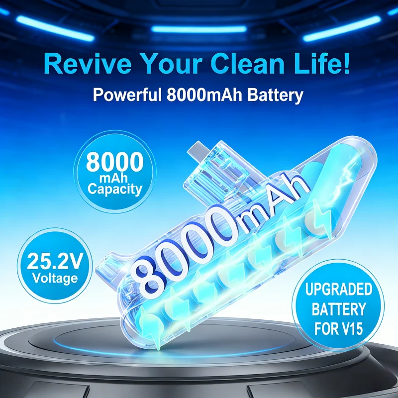25.2V Replacement Battery for Dyson V11 SV14 SV17 SV15 Cordless Vacuum Cleaner High Capacity Li-ion Handheld Stick Vacuum
25.2V Replacement Battery for Dyson V11 SV14 SV17 SV15 Cordless Vacuum Cleaner High Capacity Li-ion Handheld Stick Vacuum