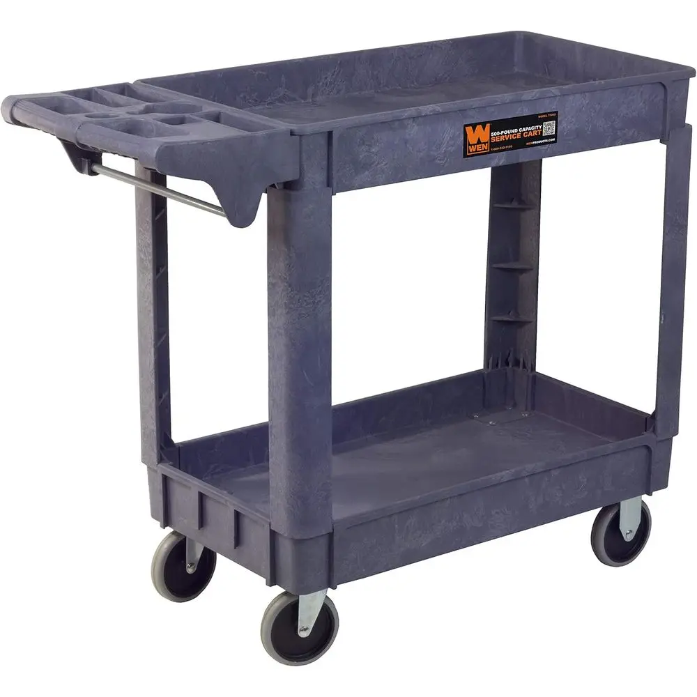 Service Utility Cart, 500-Pound acity, 40 x 17-Inch
Service Utility Cart, 500-Pound acity, 40 x 17-Inch