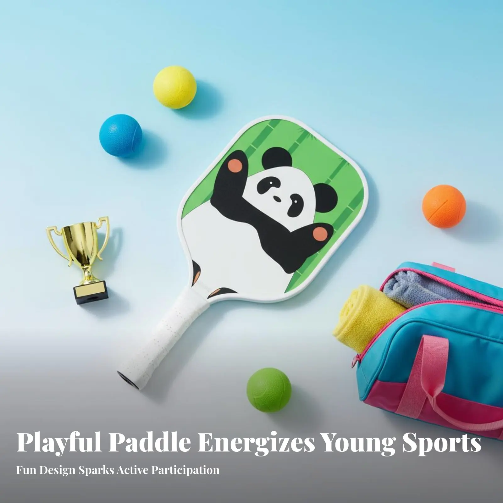 Детская ракетка для пиклбола: легкое управление, для игр на улице и в помещении, с закругленными краями, спортивный инвентарь
Детская ракетка для пиклбола: легкое управление, для игр на улице и в помещении, с закругленными краями, спортивный инвентарь