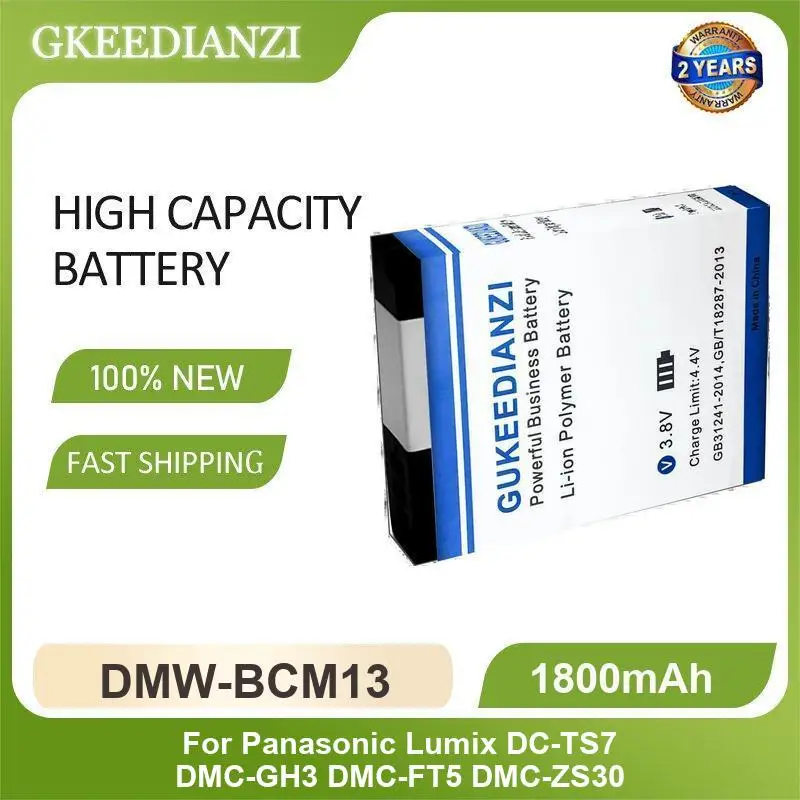 Battery For Panasonic Lumix DMC FP5 FP7 FH2 FH5 FH24 FH25 FS16 FS18 FS22 FS28 FS35 FS45 DMW-BCK7 BCK7PP NCA-YN101G DMC-GM5 GM1
Battery For Panasonic Lumix DMC FP5 FP7 FH2 FH5 FH24 FH25 FS16 FS18 FS22 FS28 FS35 FS45 DMW-BCK7 BCK7PP NCA-YN101G DMC-GM5 GM1