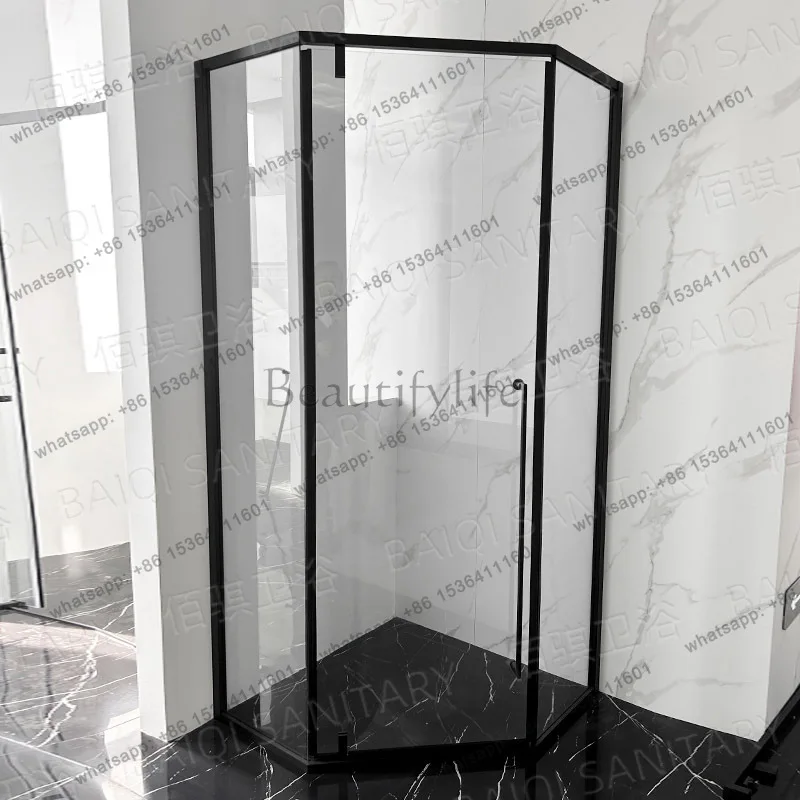 Diamond simple shower room Home hotel Hotel glass door sliding waterproof
Diamond simple shower room Home hotel Hotel glass door sliding waterproof