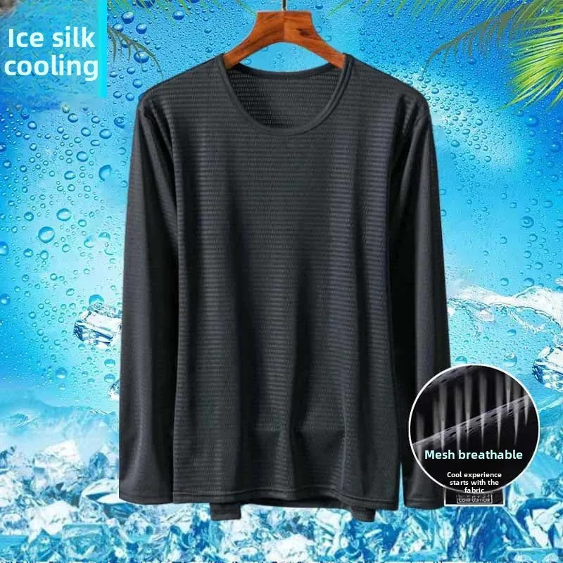 Свободная футболка Long Sve Ice Silk, мужская летняя уличная спортивная легкая футболка Qui Dry White, большие размеры, модная
Свободная футболка Long Sve Ice Silk, мужская летняя уличная спортивная легкая футболка Qui Dry White, большие размеры, модная