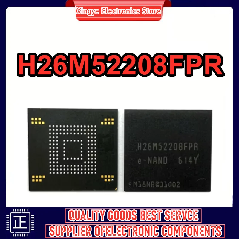 H26M52208FPR 16GB 153 Ball 5.1 Version EMMC 0-10 Flash Memory IC New Original in Stock
H26M52208FPR 16GB 153 Ball 5.1 Version EMMC 0-10 Flash Memory IC New Original in Stock