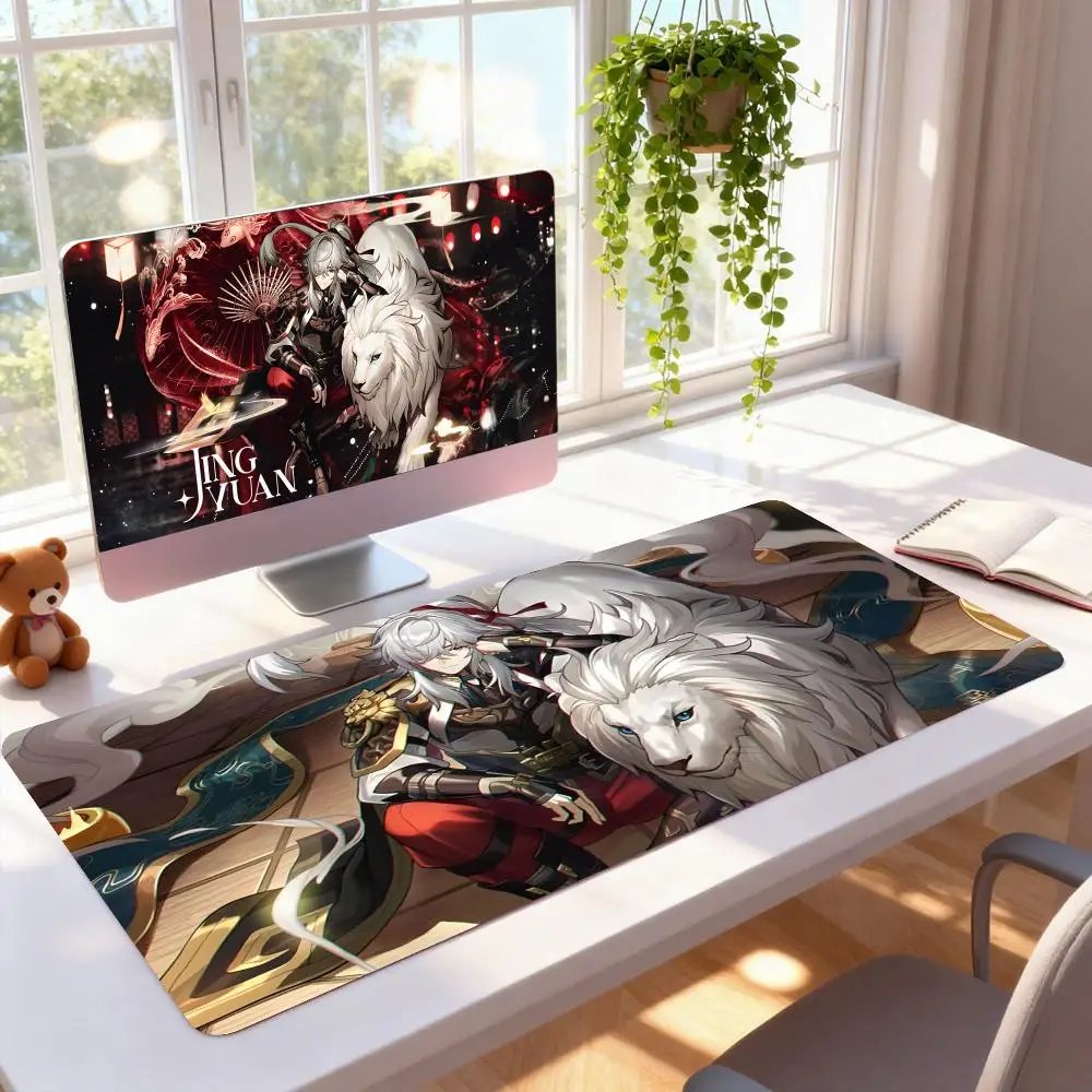 Honkai Star Rail JingYuan Mouse Pad Rubber Computer Laptop Official Game Super Colored Print Aesthetic Pretty Fashion Luxury Mat
Honkai Star Rail JingYuan Mouse Pad Rubber Computer Laptop Official Game Super Colored Print Aesthetic Pretty Fashion Luxury Mat