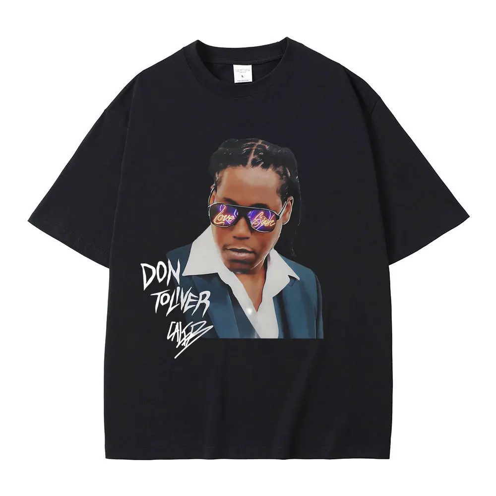 Rapper Don Toliver Tshirt Summer Unisex Fashion Casual T-shirt Men Women's Hip Hop Oversized T Shirts Male Vintage Streetwear
Rapper Don Toliver Tshirt Summer Unisex Fashion Casual T-shirt Men Women's Hip Hop Oversized T Shirts Male Vintage Streetwear