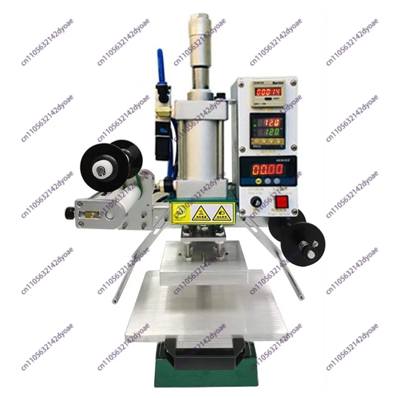 WH-TH03 Pneumatic Hot Foil Stamping Machine 10x13cm Heating plate, Sliding Table, Digital Temp Control for Cards & Jewelry Boxes
WH-TH03 Pneumatic Hot Foil Stamping Machine 10x13cm Heating plate, Sliding Table, Digital Temp Control for Cards & Jewelry Boxes