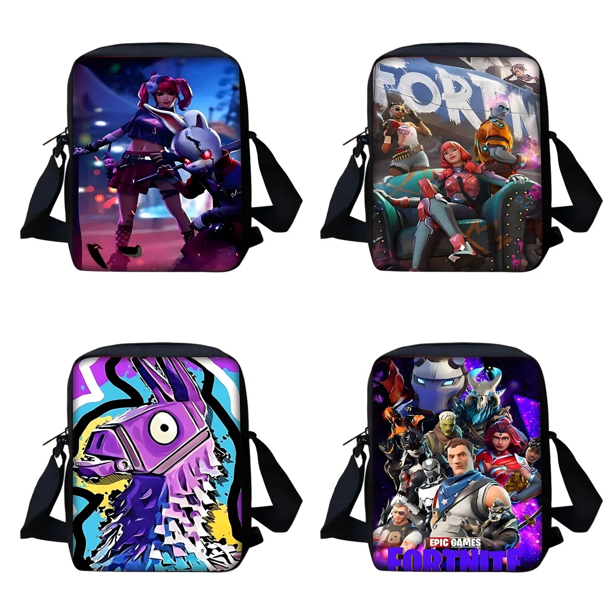 Cartoon Battle Royales Fortnites Boy Girls Printed Shoulder Messenger Bag Child Casual Handbag Men Women Phone Bag Shopping Bag
Cartoon Battle Royales Fortnites Boy Girls Printed Shoulder Messenger Bag Child Casual Handbag Men Women Phone Bag Shopping Bag
