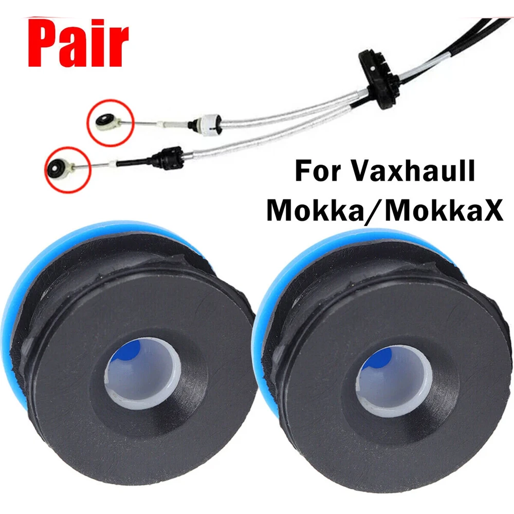 2Pcs Car Gear Shift Cable Bushing Repair Kit Rubber & Silicone Shifter Cable End Bushing Replacement for Automatic Transmission
2Pcs Car Gear Shift Cable Bushing Repair Kit Rubber & Silicone Shifter Cable End Bushing Replacement for Automatic Transmission