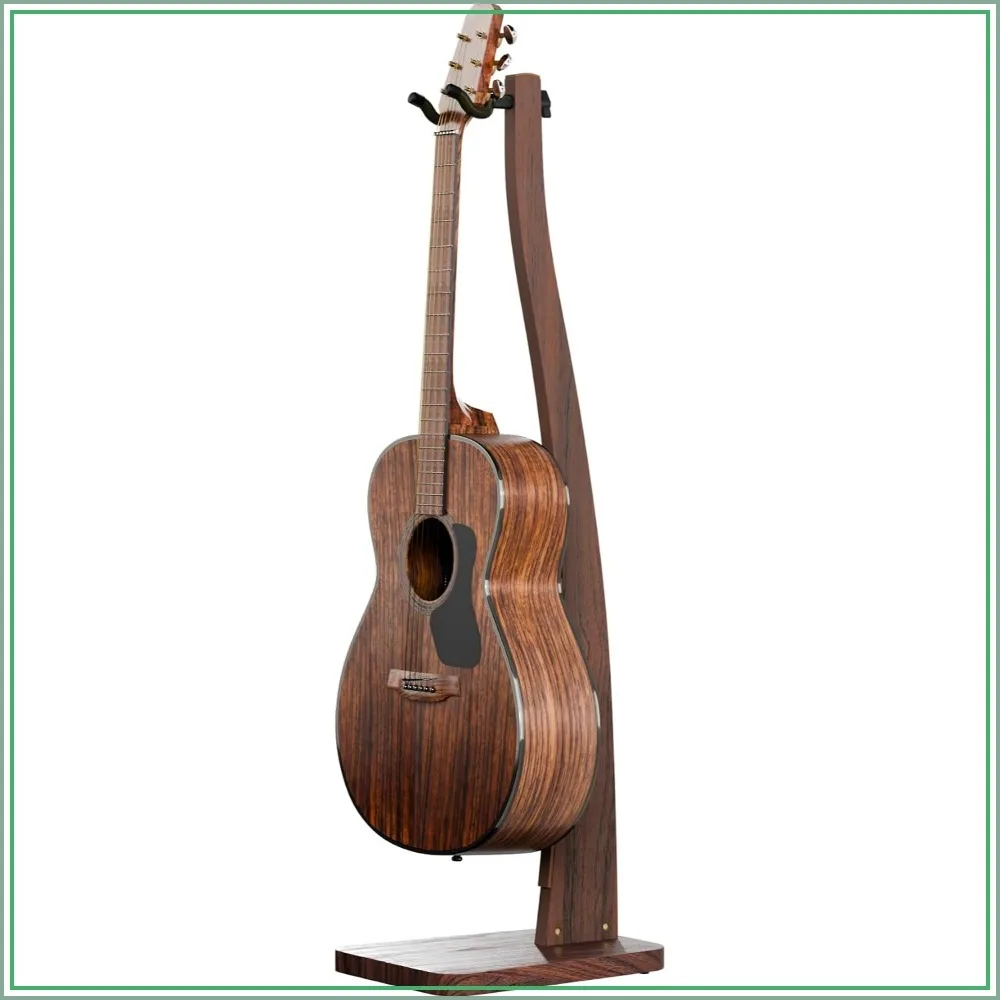 Premium Wood Guitar Stand for Acoustic, Electric, Bass - Floor Single Holder for Studio, Living Room
Premium Wood Guitar Stand for Acoustic, Electric, Bass - Floor Single Holder for Studio, Living Room