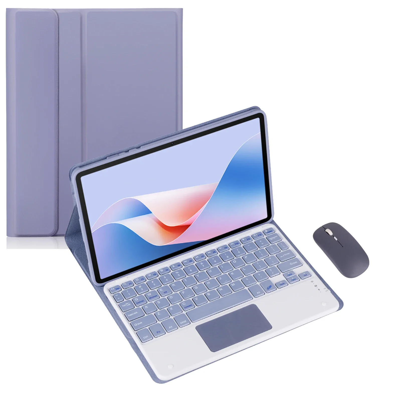 Wireless Bluetooth Keyboard Case with Mouse for ViVo Pad 5 Pro 13inch Learning Tablet Multi-Language PU Full Wrap Frame Cover
Wireless Bluetooth Keyboard Case with Mouse for ViVo Pad 5 Pro 13inch Learning Tablet Multi-Language PU Full Wrap Frame Cover