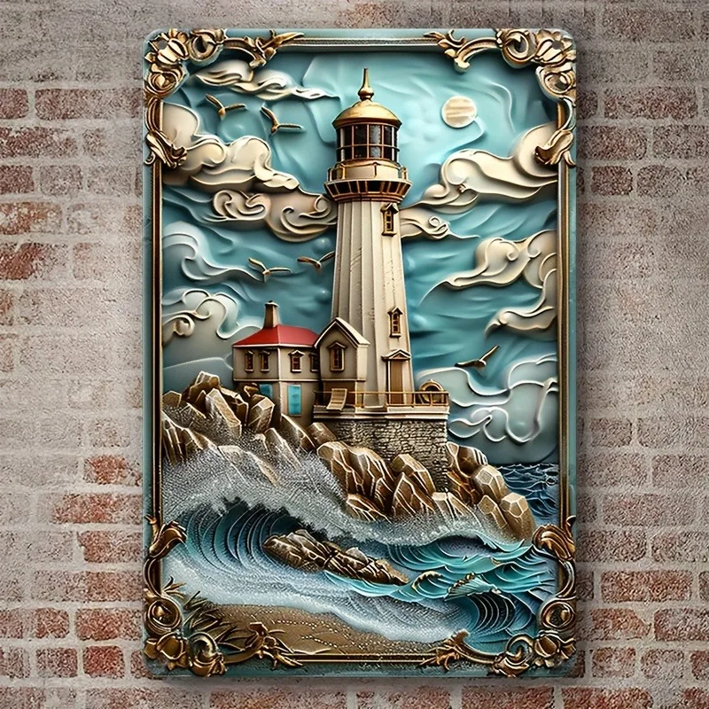 Vintage Lighthouse Aluminum Wall Sign, Waterproof & Dustproof, Perfect for Home, Bar, Farmhouse Decor, Indoor/Outdoor Use
Vintage Lighthouse Aluminum Wall Sign, Waterproof & Dustproof, Perfect for Home, Bar, Farmhouse Decor, Indoor/Outdoor Use