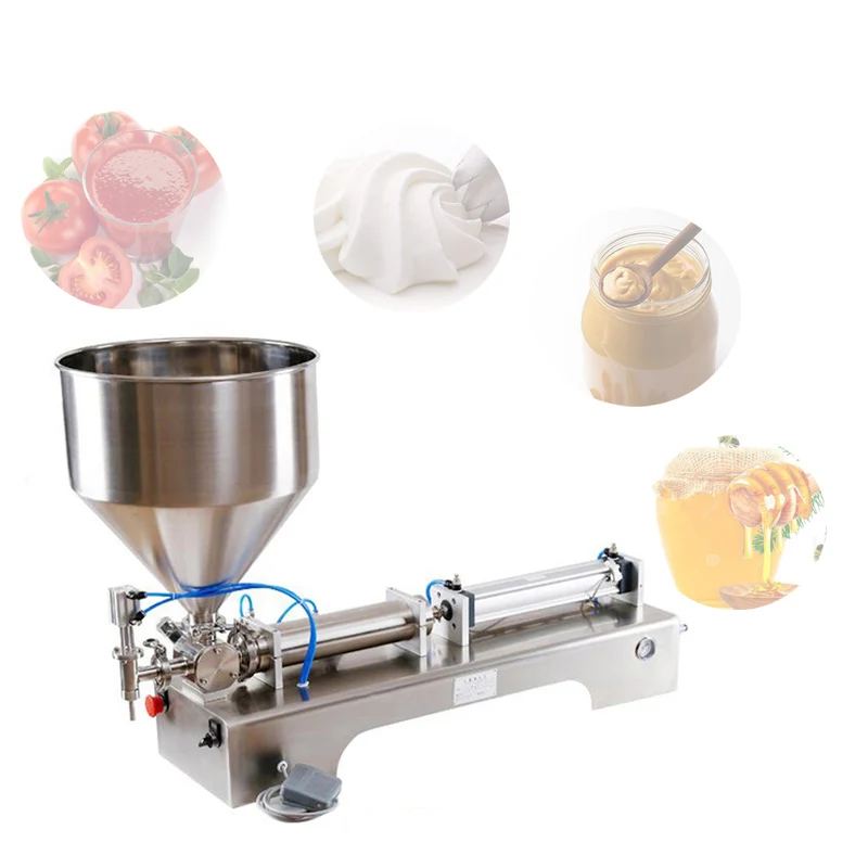 Pneumatic Quantitative Single Head Paste Dispenser Horizontal Honey Laundry Liquid Oyster Sauce Chili Sauce Liquid Filling Machi
Pneumatic Quantitative Single Head Paste Dispenser Horizontal Honey Laundry Liquid Oyster Sauce Chili Sauce Liquid Filling Machi