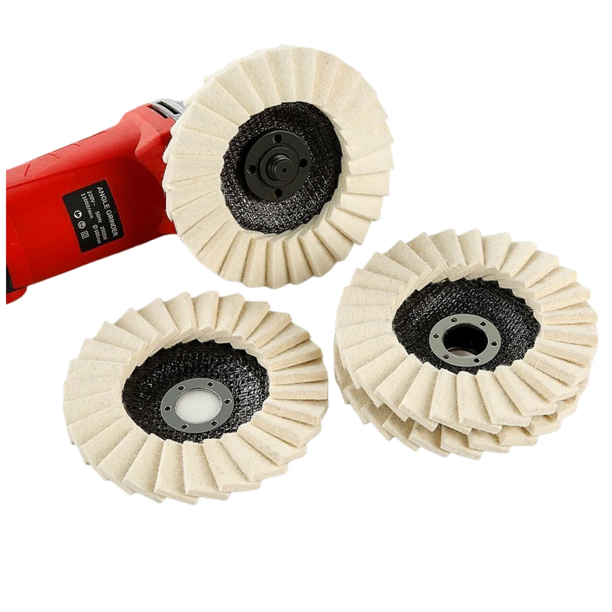 Угловая шлифовальная машина, жалюзи, шерстяной диск, 5 дюймов, 125 мм, 4,5 дюйма, 115 мм, отверстие 22 мм, полировка металлического камня
Угловая шлифовальная машина, жалюзи, шерстяной диск, 5 дюймов, 125 мм, 4,5 дюйма, 115 мм, отверстие 22 мм, полировка металлического камня