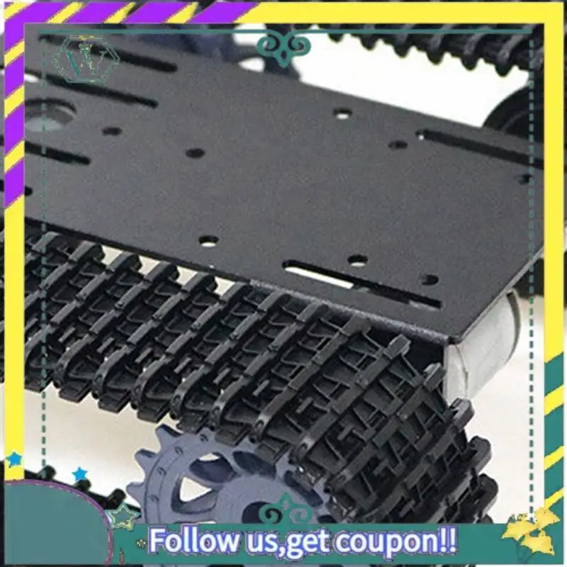 (New) 3X Smart Tank Car Chassis Tracked Crawler Robot Platform With Dual DC 12V Motor For DIY For Arduino T101-P/TP101
(New) 3X Smart Tank Car Chassis Tracked Crawler Robot Platform With Dual DC 12V Motor For DIY For Arduino T101-P/TP101