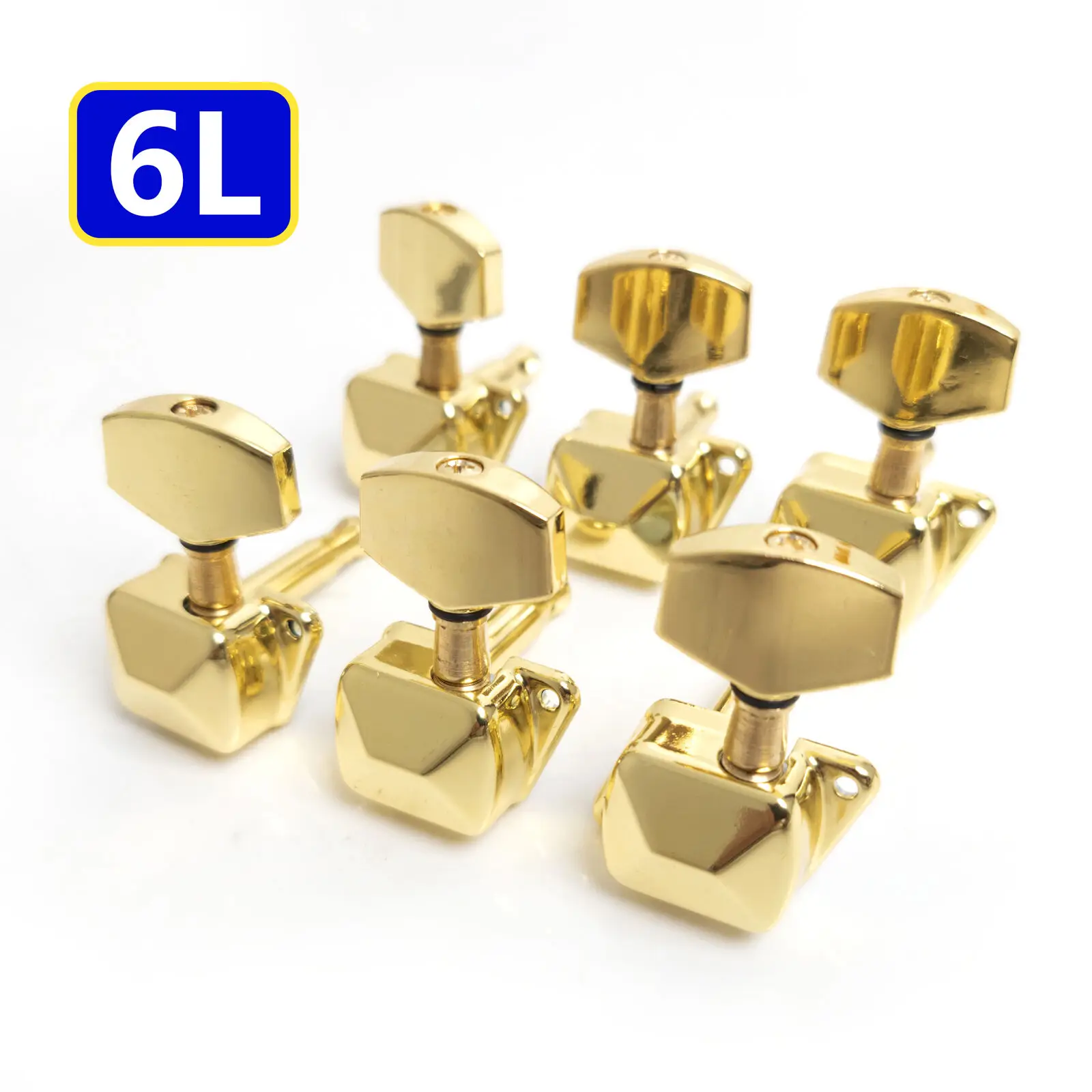 6R Semiclosed Guitar Tuning Pegs Tuner Machine Heads Gold for Acoustic Guitar Replacement parts
6R Semiclosed Guitar Tuning Pegs Tuner Machine Heads Gold for Acoustic Guitar Replacement parts