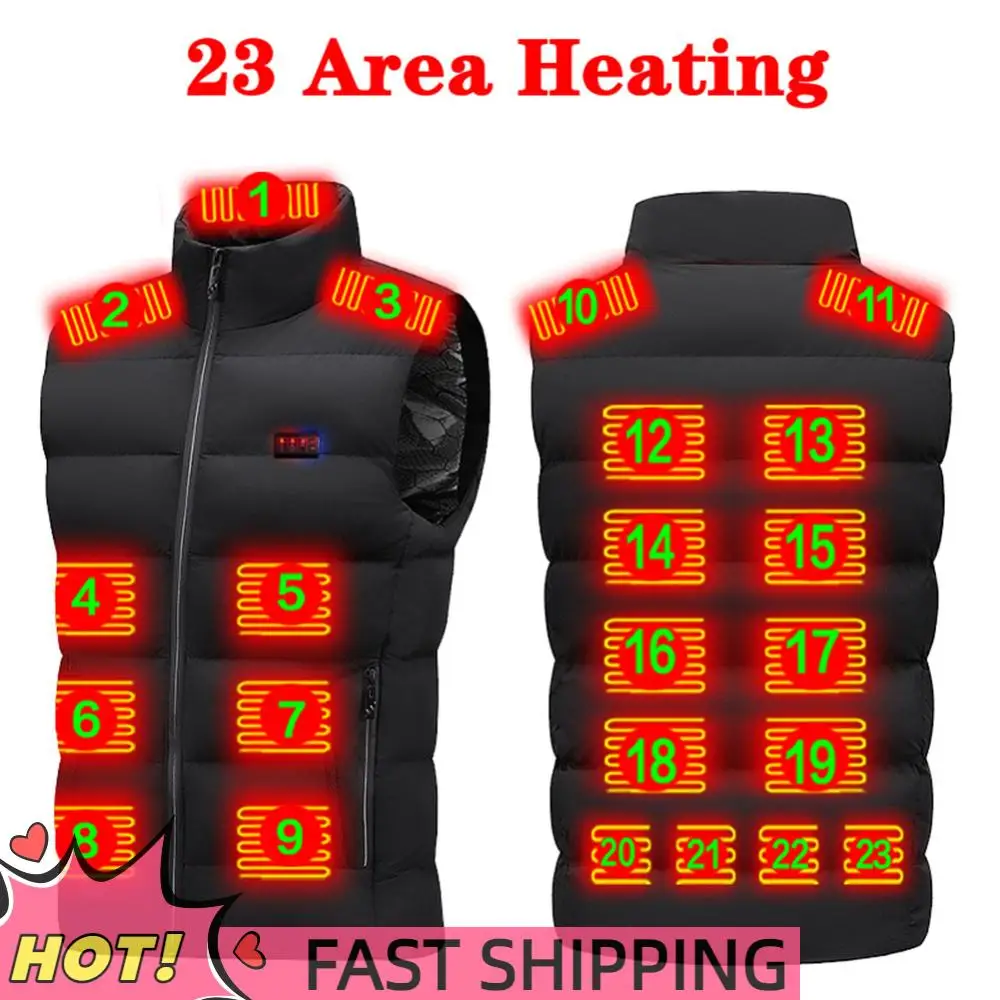 Унисекс жилет с электрическим подогревом, легкий жилет с электрическим подогревом, 23, зона нагрева, зарядка через USB для кемпинга, пешего туризма
Унисекс жилет с электрическим подогревом, легкий жилет с электрическим подогревом, 23, зона нагрева, зарядка через USB для кемпинга, пешего туризма