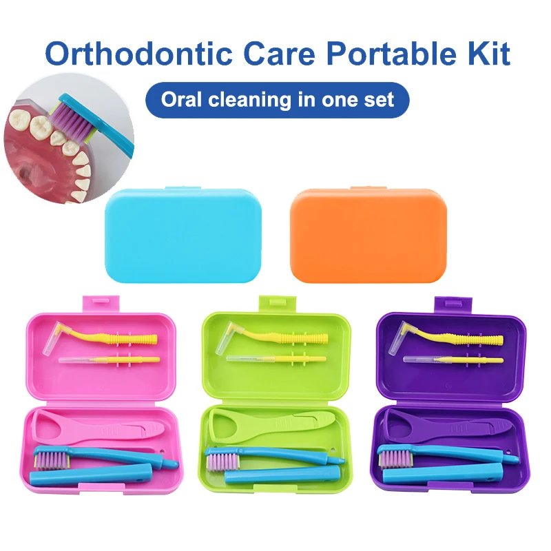 Travel Portable Oral Dental Care Brush Kit Multicolour Dental Wax Teeth Cleaning Tool Foldable Interdental Brush Floss
Travel Portable Oral Dental Care Brush Kit Multicolour Dental Wax Teeth Cleaning Tool Foldable Interdental Brush Floss