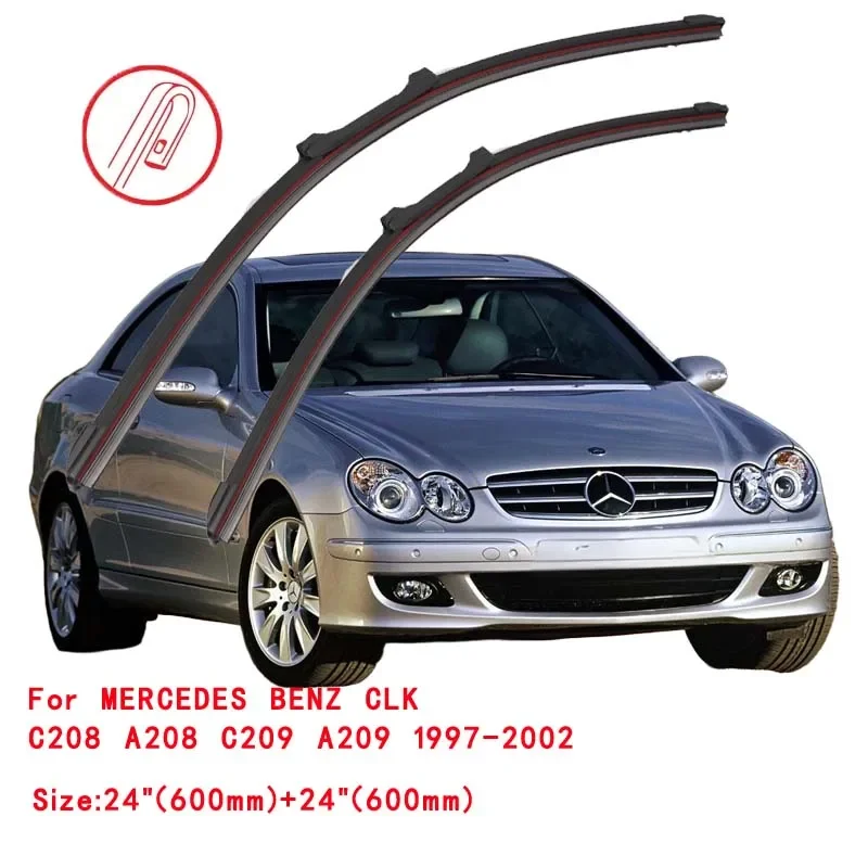 For MERCEDES BENZ CLK C208 A208 1997-2003 C209 A209 2010 Windscreen Windshield Brushes Accessories Washer Car Front Wiper Blade
For MERCEDES BENZ CLK C208 A208 1997-2003 C209 A209 2010 Windscreen Windshield Brushes Accessories Washer Car Front Wiper Blade