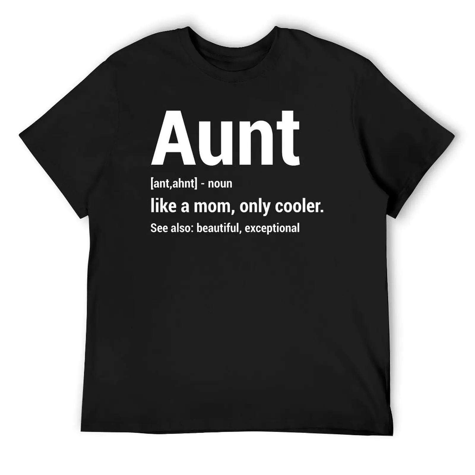 Aunt Definition Funny Cool Aunts T-shirt T-Shirt sweat cotton graphic tees man clothes men t shirts
Aunt Definition Funny Cool Aunts T-shirt T-Shirt sweat cotton graphic tees man clothes men t shirts