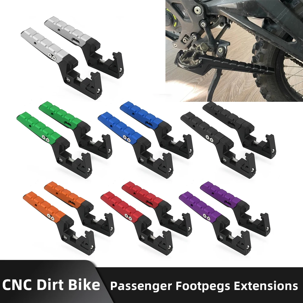 2019-2026 Adjustable Passenger Footpegs Extensions For Honda CRF 450R RWE 450RX CRF450L 19- 2020 For Sur Ron Light Bee X S X L1E
2019-2026 Adjustable Passenger Footpegs Extensions For Honda CRF 450R RWE 450RX CRF450L 19- 2020 For Sur Ron Light Bee X S X L1E