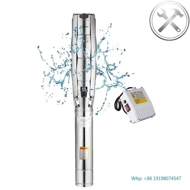 6 Inch Electric Single Phase Deep Well Submersible Pump for Agricultural Irrigation
6 Inch Electric Single Phase Deep Well Submersible Pump for Agricultural Irrigation