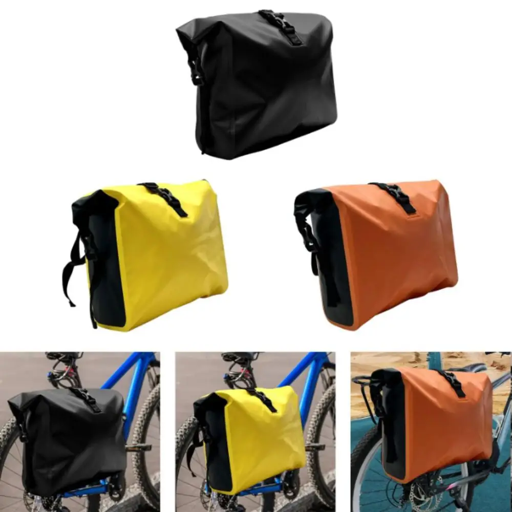 Water Resistant PVC Bike Pannier Bag Large Capacity Hanging Style Bicycle Cargo Bag Outdoor Material Portable Design
Water Resistant PVC Bike Pannier Bag Large Capacity Hanging Style Bicycle Cargo Bag Outdoor Material Portable Design