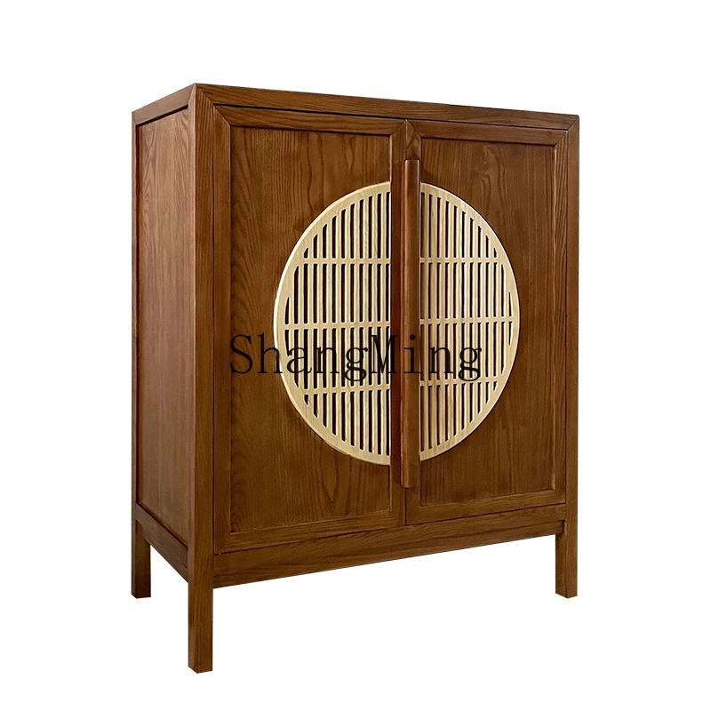 ZYH new Chinese style solid wood porch dining side cabinet simple locker log tea cabinet
ZYH new Chinese style solid wood porch dining side cabinet simple locker log tea cabinet