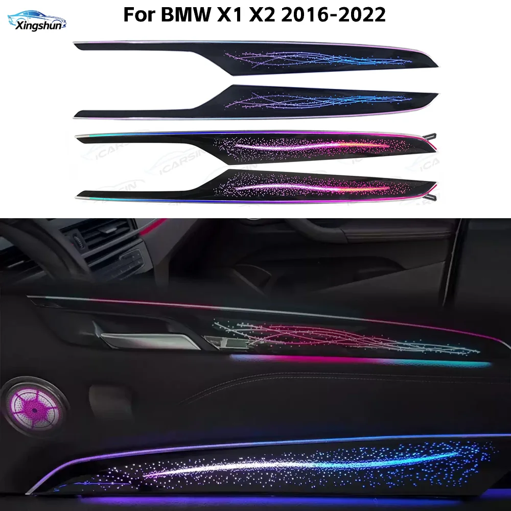 Dynamic Colorful Ambient Lighting Upgrade Kit for BMW X1 X2 2016-2022 F48 F49 Interior LED Ambient Lighting LED Air Vent
Dynamic Colorful Ambient Lighting Upgrade Kit for BMW X1 X2 2016-2022 F48 F49 Interior LED Ambient Lighting LED Air Vent