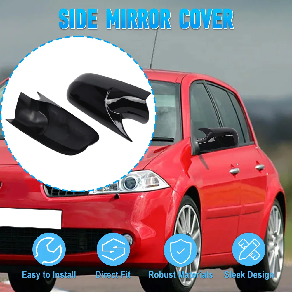 Car Exterior Side Rearview Mirror Cover Trim for RENAULT MEGANE II 2002-2008 SCENIC II 2003-2009 8200217947 8200246786
Car Exterior Side Rearview Mirror Cover Trim for RENAULT MEGANE II 2002-2008 SCENIC II 2003-2009 8200217947 8200246786