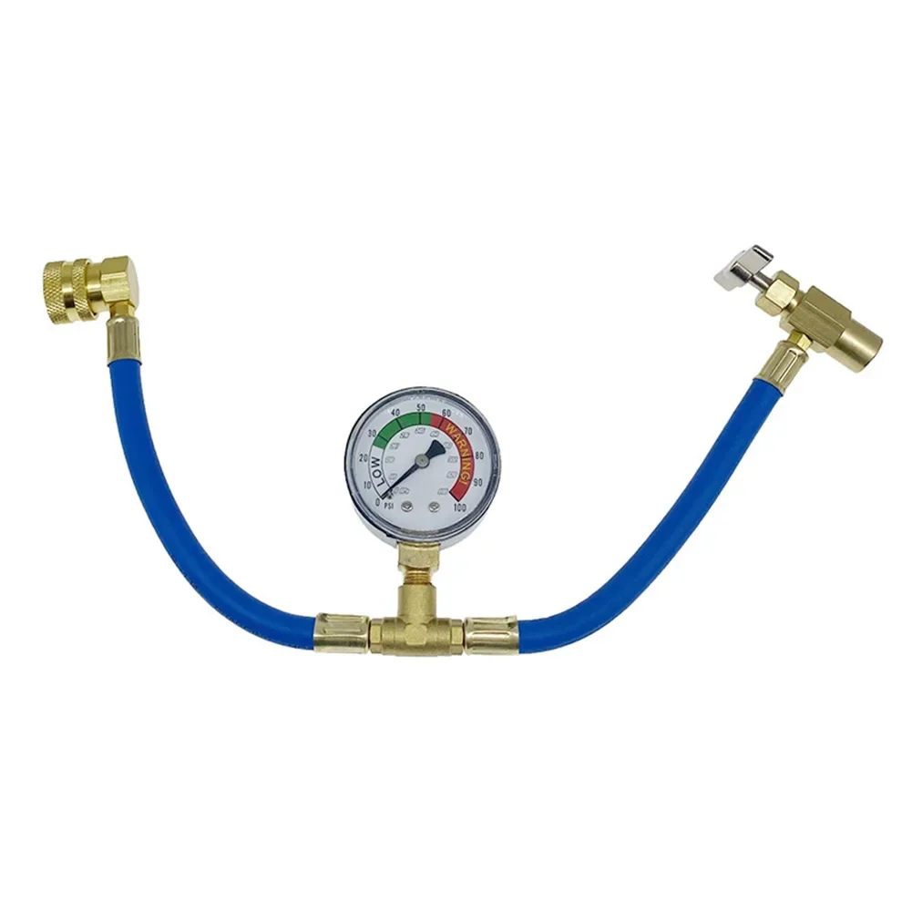 AC CanTap Gauge Hose AC Conditioning Convenient Practical Solid Metal Structure Maintenance Tools Replace Parts
AC CanTap Gauge Hose AC Conditioning Convenient Practical Solid Metal Structure Maintenance Tools Replace Parts