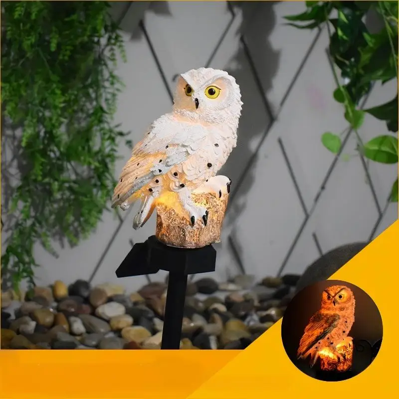 Outdoor Solar Led Owl Ground Lamp Resin Crafts Courtyard Lawn Outdoor Garden Decorative Light
Outdoor Solar Led Owl Ground Lamp Resin Crafts Courtyard Lawn Outdoor Garden Decorative Light