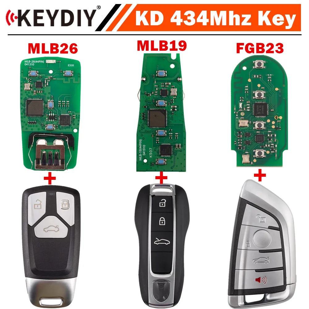 KEYDIY MLB26 MLB/MLB19/FGB23 for BMW FEM Smart Remote Key PCB 434 Mhz OEM Solution+ Key Shell Full Key Works with KD-MP/ KD-X4
KEYDIY MLB26 MLB/MLB19/FGB23 for BMW FEM Smart Remote Key PCB 434 Mhz OEM Solution+ Key Shell Full Key Works with KD-MP/ KD-X4