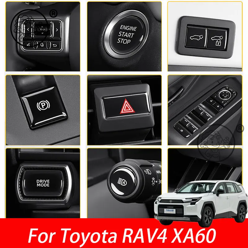 For Toyota RAV4 XA60 6TH 2026 2027 Car Central Control Button Window Control Panel Button Protective Film interior Accessories
For Toyota RAV4 XA60 6TH 2026 2027 Car Central Control Button Window Control Panel Button Protective Film interior Accessories