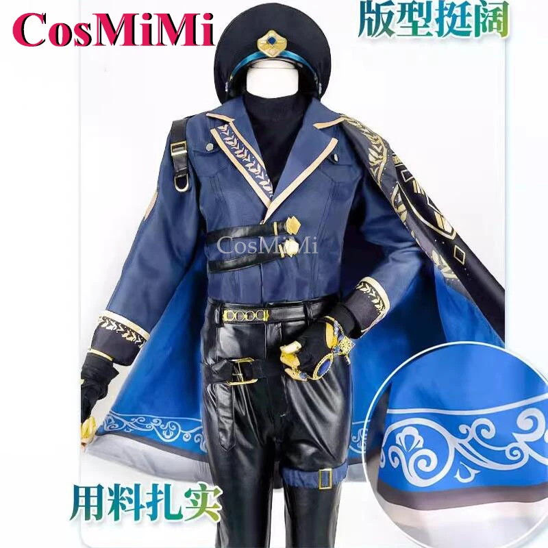 CosMiMi Game Nu: Carnival Edmond Cosplay Costumes A Prudent Overseer Fashion Uniforms Outfit Carniavl Party Role Play Clothing
CosMiMi Game Nu: Carnival Edmond Cosplay Costumes A Prudent Overseer Fashion Uniforms Outfit Carniavl Party Role Play Clothing