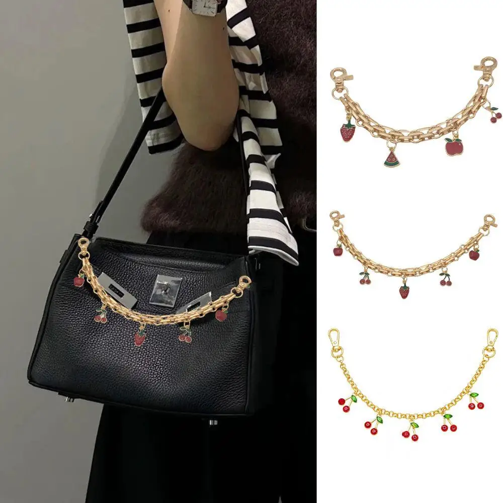 HOT Fashion Women Metal Chain Bag Pendant Exquisite Cherry Keychain Bag Charm DIY Handbag Decoration Chain Car Key Ring Gifts
HOT Fashion Women Metal Chain Bag Pendant Exquisite Cherry Keychain Bag Charm DIY Handbag Decoration Chain Car Key Ring Gifts