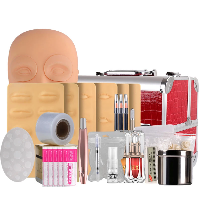 Tattoo Accessories Professional Microblading Kit for Academy Semi Permanent Makeup Kit for Eyebrow Lip Embroidery Supplies
Tattoo Accessories Professional Microblading Kit for Academy Semi Permanent Makeup Kit for Eyebrow Lip Embroidery Supplies