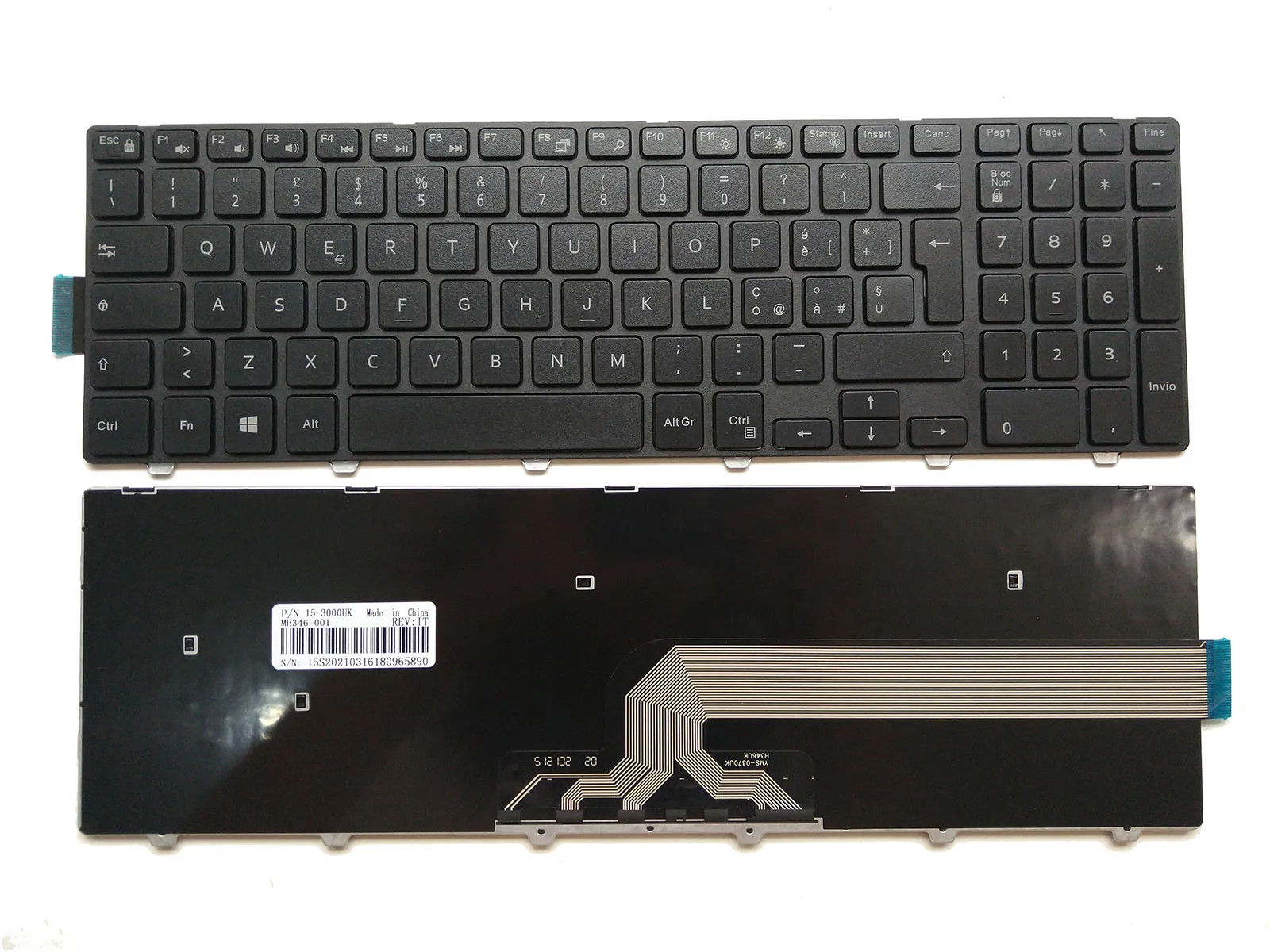 Итальянская Клавиатура для ноутбука Dell Inspiron 15-3000 Series 5000 15-3541 15-3542 3543 5542 3550 5545 5547 15-5547 15-5545
Итальянская Клавиатура для ноутбука Dell Inspiron 15-3000 Series 5000 15-3541 15-3542 3543 5542 3550 5545 5547 15-5547 15-5545