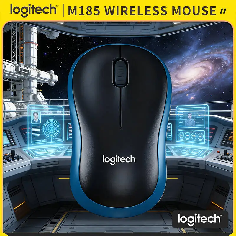 Беспроводная оптическая мышь Logitech M185, компактная портативная конструкция, удобная ручка для путешествий, работы, черный, синий
Беспроводная оптическая мышь Logitech M185, компактная портативная конструкция, удобная ручка для путешествий, работы, черный, синий