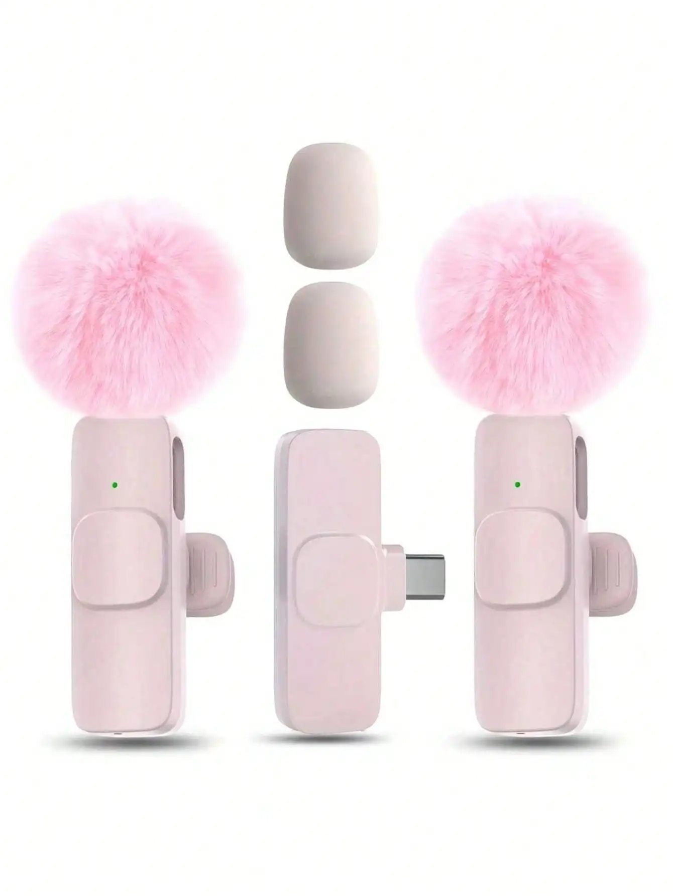High-Quality Professional Wireless Lavalier Microphone, Plug And Play, Smart Noise Cancellation, Omnidirectional Condenser, With
High-Quality Professional Wireless Lavalier Microphone, Plug And Play, Smart Noise Cancellation, Omnidirectional Condenser, With