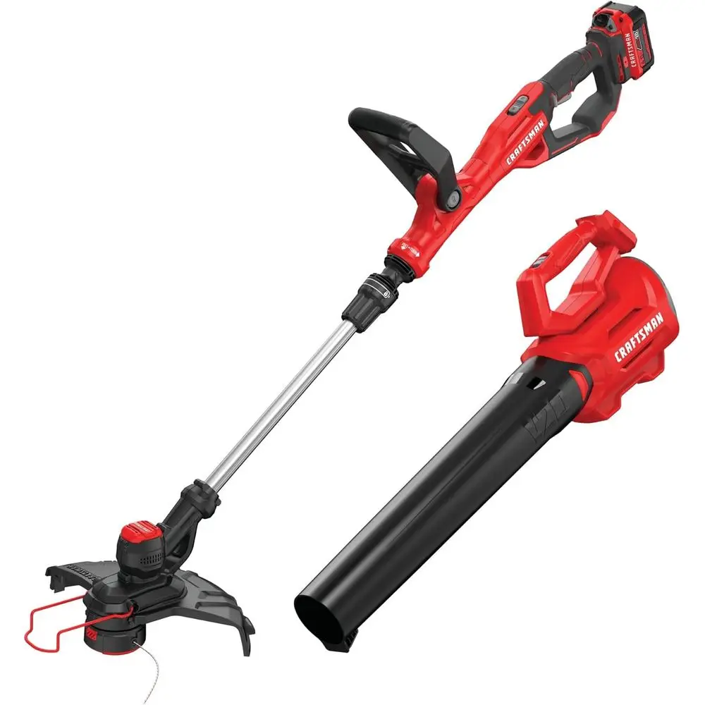 20V MAX WEEDWACKER String Trimmer and Lea Blower Combo Kit, Battery and Included (CMCK197M1)
20V MAX WEEDWACKER String Trimmer and Lea Blower Combo Kit, Battery and Included (CMCK197M1)